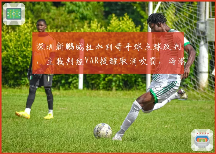 深圳新鹏城杜加利奇手球点球改判，主裁判经VAR提醒取消吹罚，海港主帅穆斯卡特怒摔水瓶抗议