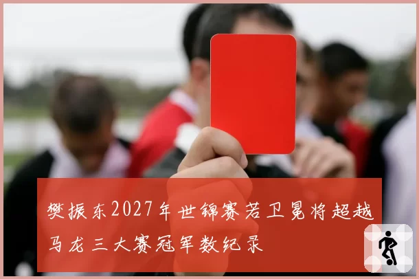 樊振东2027年世锦赛若卫冕将超越马龙三大赛冠军数纪录